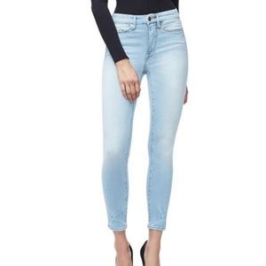Good American Light Blue Ankle Jeans